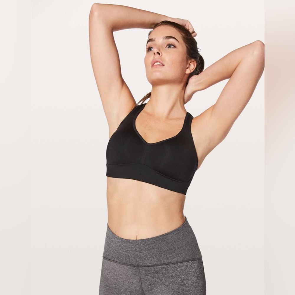 Lululemon Speed Up Bra Black Size 4